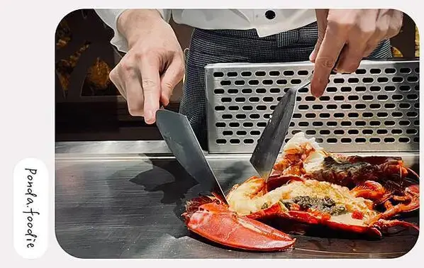 潼 精緻鐵板料理|士林秘境精緻鐵板料理，一人一隻龍蝦大飽口福