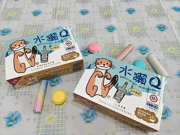 生日派對必備-金門名產伴手禮-水獺Q成人限定點心!!好吃雪Q