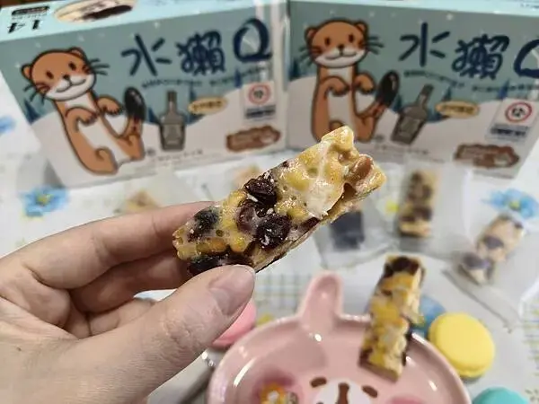 生日派對必備-金門名產伴手禮-水獺Q成人限定點心!!好吃雪Q