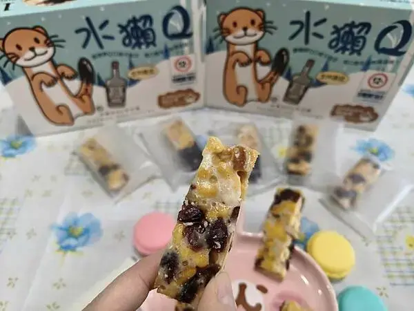 生日派對必備-金門名產伴手禮-水獺Q成人限定點心!!好吃雪Q