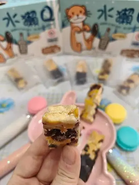 生日派對必備-金門名產伴手禮-水獺Q成人限定點心!!好吃雪Q
