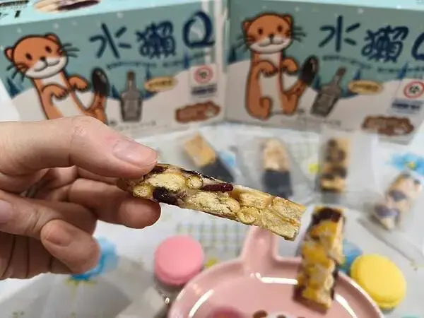 生日派對必備-金門名產伴手禮-水獺Q成人限定點心!!好吃雪Q