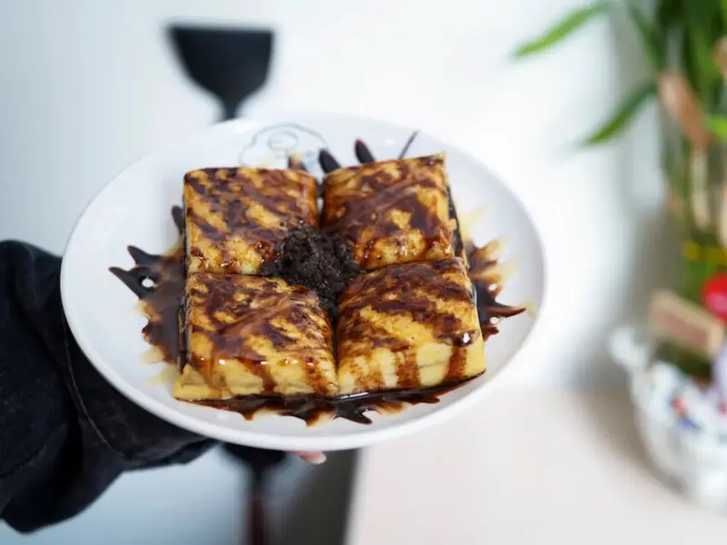 【台南早午餐推薦】早頓早午餐，讓我回訪N次！起司瀑布脆皮蛋餅