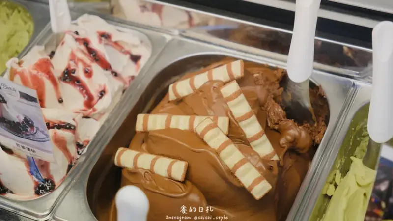 貝拉義大利冰淇淋｜南投一日遊｜近文心園及中興新村的道地義大利