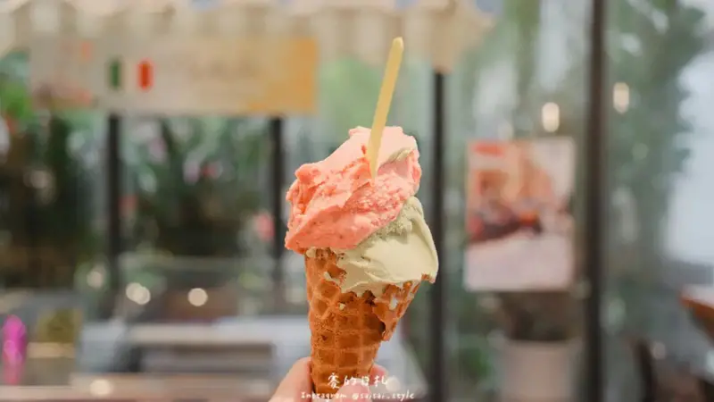貝拉義大利冰淇淋｜南投一日遊｜近文心園及中興新村的道地義大利