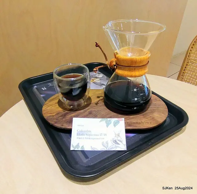 (台中韓系風格咖啡廳)「Mini.D Coffee 台中綠川館」(Mini D.Coffee Shop), Taichung, Taiwan, SJKen, Aug 25,2024.