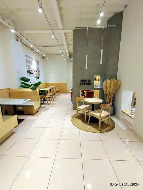 (台中韓系風格咖啡廳)「Mini.D Coffee 台中綠川館」(Mini D.Coffee Shop), Taichung, Taiwan, SJKen, Aug 25,2024.