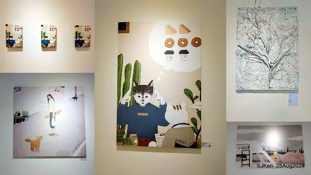 (台中韓系風格咖啡廳)「Mini.D Coffee 台中綠川館」(Mini D.Coffee Shop), Taichung, Taiwan, SJKen, Aug 25,2024.