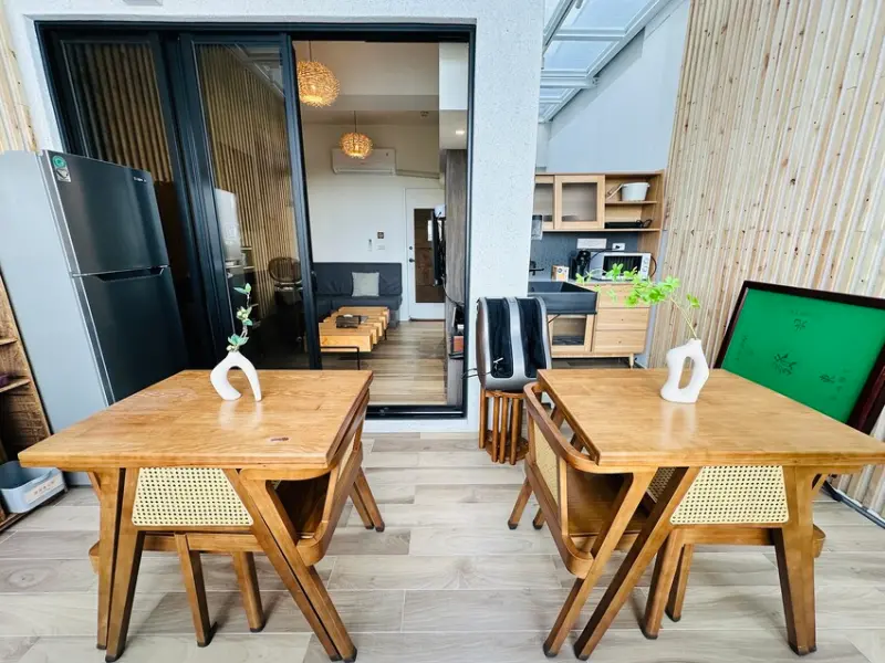 【安平胡桃民宿】台南安平包棟民宿推薦！帶你體驗獨特景觀泡腳池