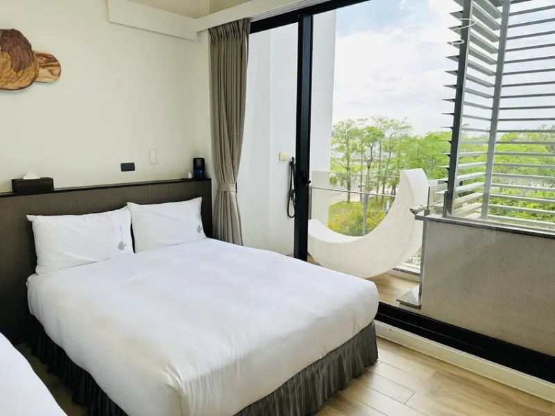 【安平胡桃民宿】台南安平包棟民宿推薦！帶你體驗獨特景觀泡腳池