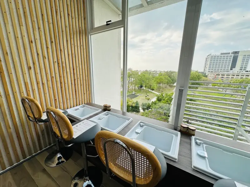 【安平胡桃民宿】台南安平包棟民宿推薦！帶你體驗獨特景觀泡腳池