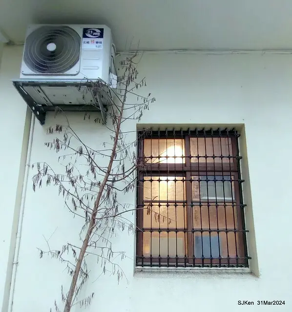 「玉虫畫室 tama.atelier｣(Coffee shop, liberary and painting studio three in one complex houe)， Nangang, Taipei, Mar 31, 2024, SJKen.