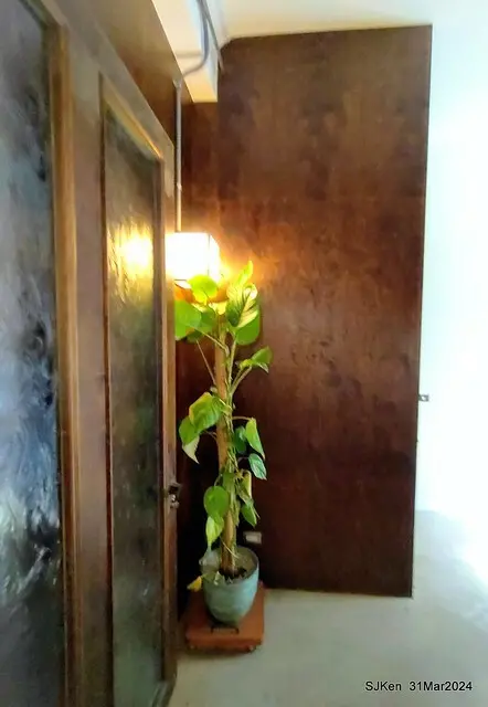 「玉虫畫室 tama.atelier｣(Coffee shop, liberary and painting studio three in one complex houe)， Nangang, Taipei, Mar 31, 2024, SJKen.