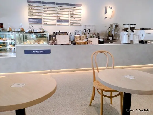 (高雄韓系風格咖啡廳)「Mini.D Coffee 高雄鼓山美術館店」(Mini D.Coffee Shop), Kaohsiung, Taiwan, SJKen, Dec 31 ,2024.