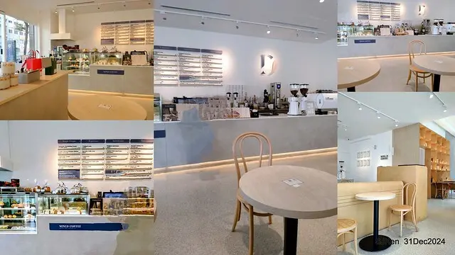 (高雄韓系風格咖啡廳)「Mini.D Coffee 高雄鼓山美術館店」(Mini D.Coffee Shop), Kaohsiung, Taiwan, SJKen, Dec 31 ,2024.