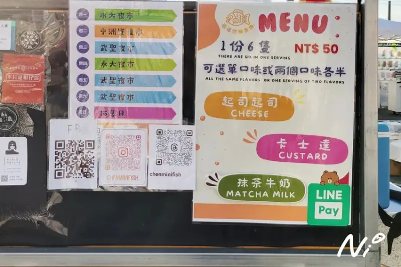 202503 台南中西區 辰迷你鯛魚燒-武聖夜市