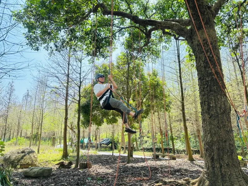 【築夢森居】嘉義親子旅行必訪！野奢豪華露營車開箱，超多元體驗