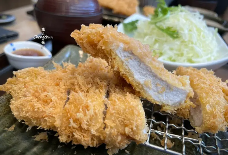 台北市內湖【大戶屋(東湖店)】優質炸豬排定食。