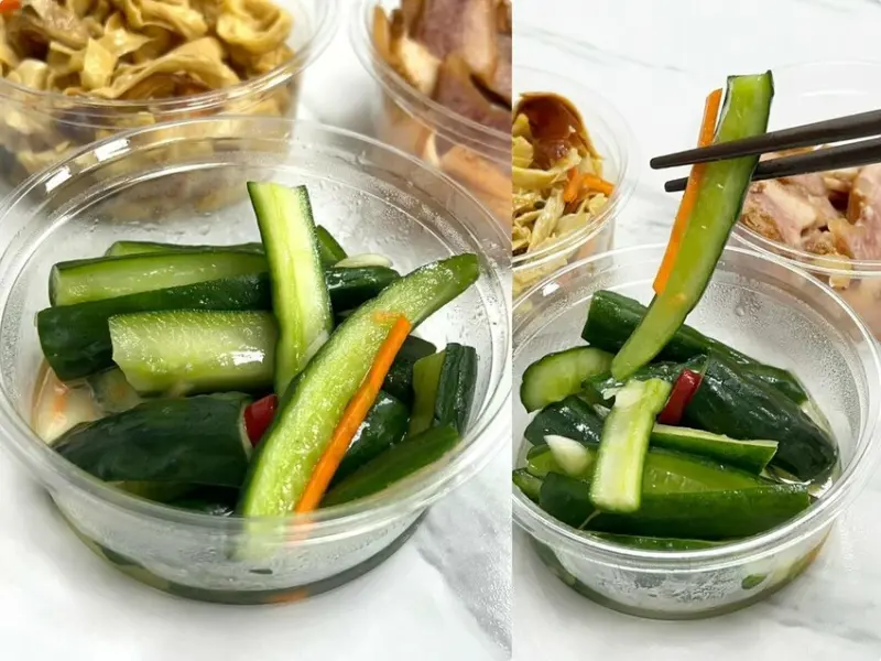 ＊（板橋美食）村村食堂～台北就能喝現沖牛肉湯！乾拌金門麵線、