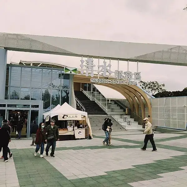 台中清水服務區星巴克~清水站3樓門巿