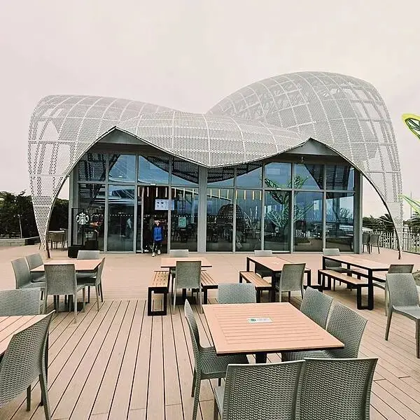 台中清水服務區星巴克~清水站3樓門巿