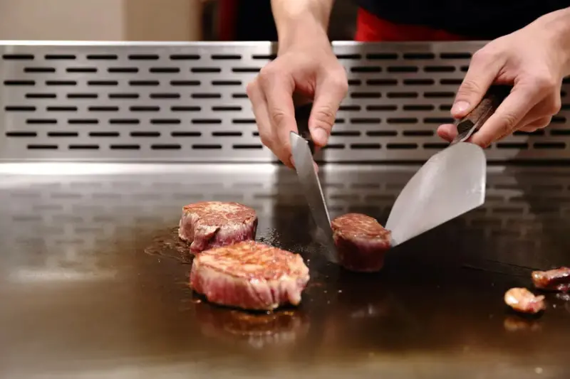 【台北中山美食】御-A鐵板燒，華燈初上拍攝地點，豪華又隱密，