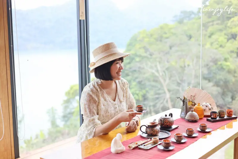 ★桃園特色餐廳★ 環湖咖啡2號店，日式裝潢風格絕美湖景色，石