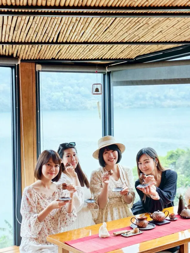 ★桃園特色餐廳★ 環湖咖啡2號店，日式裝潢風格絕美湖景色，石