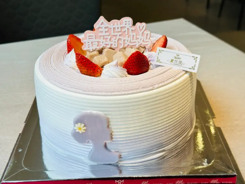 【麥仕佳烘焙】2025母親節蛋糕推薦｜吃得到愛的「少女心」與