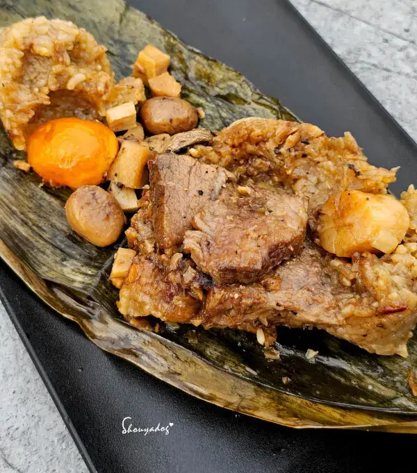 【端午節特選】敘喬 頂級和牛松露粽伴手禮 竟然有大大塊的和牛