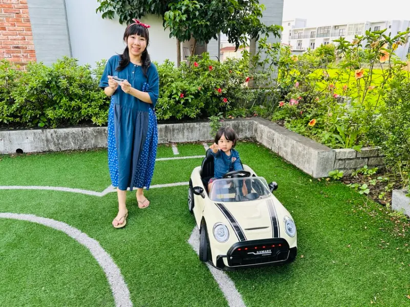 【寗夏時光】宜蘭冬山超人氣親子民宿｜電動車、戲水池、遊戲區一