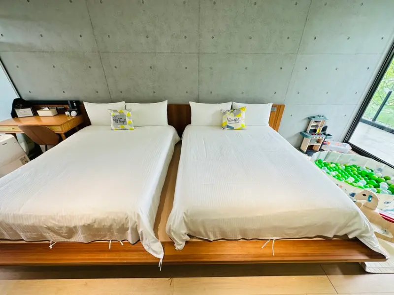 【寗夏時光】宜蘭冬山超人氣親子民宿｜電動車、戲水池、遊戲區一