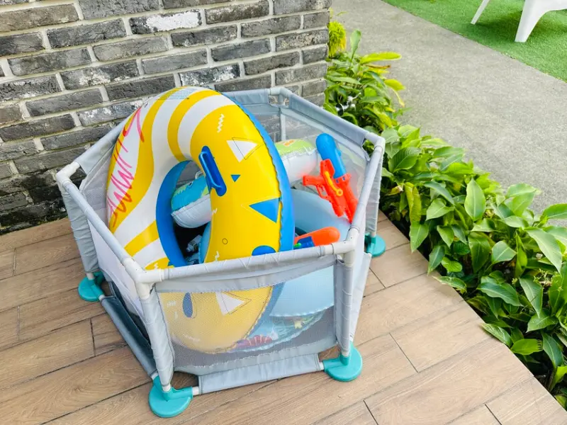 【寗夏時光】宜蘭冬山超人氣親子民宿｜電動車、戲水池、遊戲區一