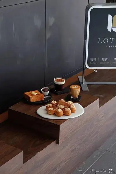 [ 台北美食 ] LOTUS CAFFÉ-大安區黑灰系咖啡館
