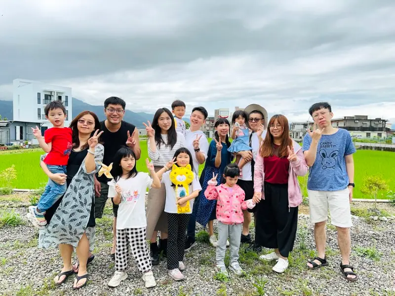 【田邊走走2館】宜蘭冬山親子包棟民宿首選！被稻田環抱的療癒空