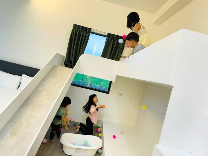 【田邊走走2館】宜蘭冬山親子包棟民宿首選！被稻田環抱的療癒空