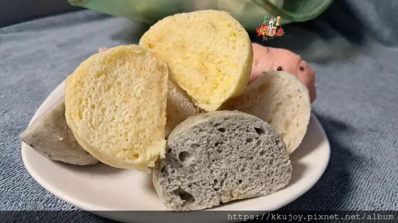 愛肯饅頭，蒸熟的蔬果與麵糰混合 | 台北市自閉兒社會福利基金