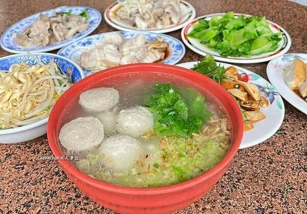 基隆傳統早午餐【阿珠古早味麵店】樸實好味道。