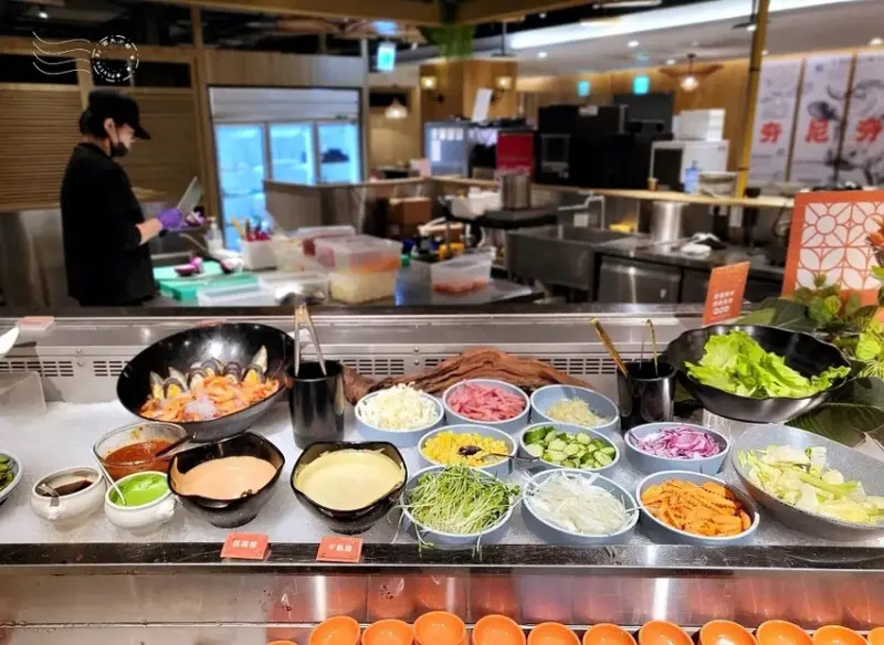 夯尼夯牛排中壢店:自助吧