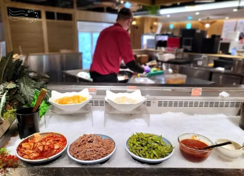 夯尼夯牛排中壢店:自助吧