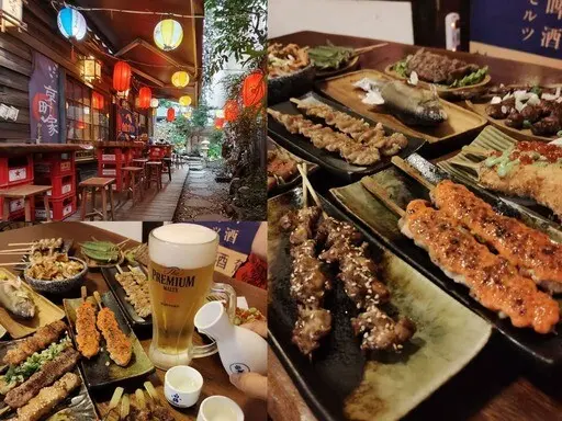 新竹巷弄裡的美味｜京町家日式串燒居酒屋：炭香串燒、清酒小酌剛剛好！