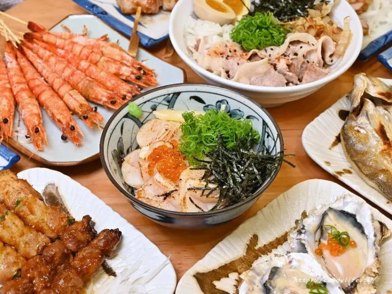 橙月串燒｜台中人氣居酒串燒屋進軍員林，串燒、特色淋麵及浮誇丼飯，當日壽星還有機會整桌免單 - 糖糖's 享食生活