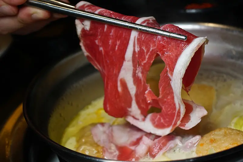 308元讓你吃到好湯頭涮涮鍋,不夠飽打卡加10元再多一盤肉!!宮綺308, 台北公館火鍋