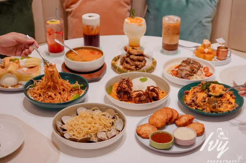 Lady nara|台中三井outlet美食推薦，全新菜單上線，創意的新泰式料理，就連辣度都能調整，必點打拋豬、泰式河粉、冬蔭湯、舒芙蕾！！ - 艾薇覓食趣