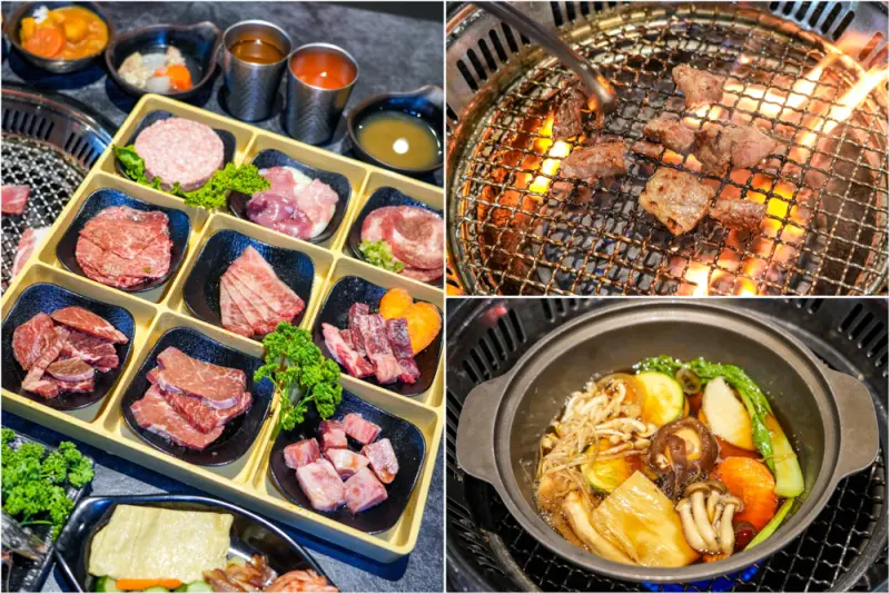 桃園中壢｜崎森燒肉吃到飽．牛豬雞隨你烤，還有壽喜燒、咖哩飯、冰品飲料吃到飽只要460元起！