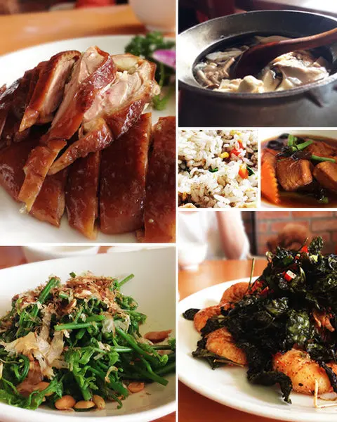 【中式料理 ● 台菜】大茶壺茶餐廳。貓空必吃，創意茶料理。