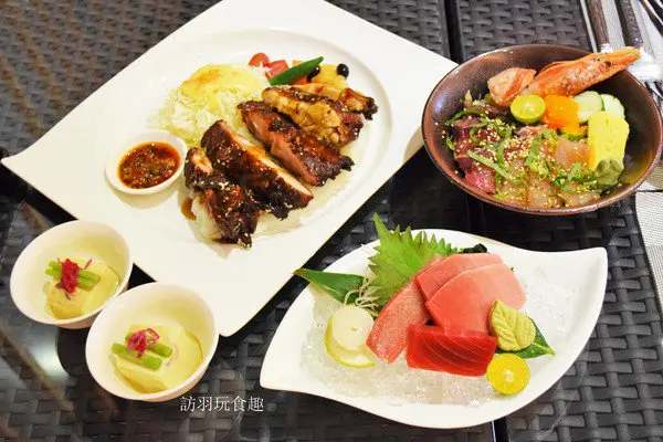 199超值商午丼飯定食Lamigo那米哥會館/信義區美食/台北信義 /生魚片