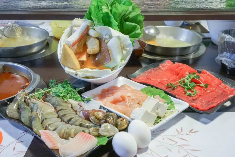 『魔王in柳村一品鍋』台北松山區 超級澎湃雙人虎蝦鍋人氣組合餐 松山鴛鴦鍋物/麻辣鍋/個人鍋「內文有店家資訊』