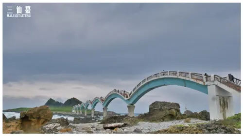 《台東海線》三仙台、加路蘭、白色陋屋│台東海線必訪八拱跨海大橋與IG景點