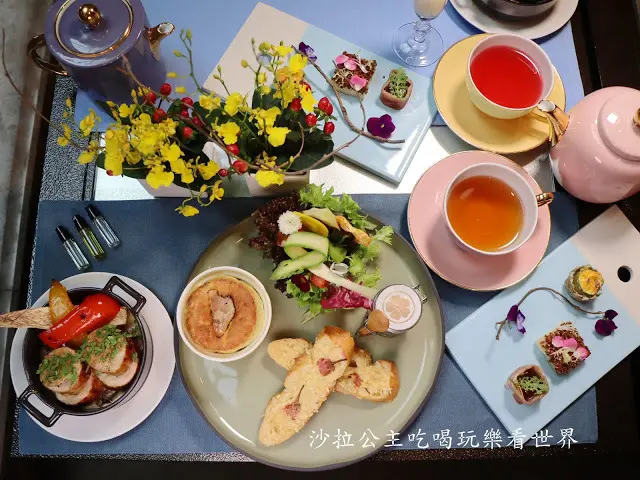 打造最奢華下午茶『台北君悅酒店-茶苑』X『FLORAÏKU』聯名"綺麗幻影.舒芙蕾午茶"